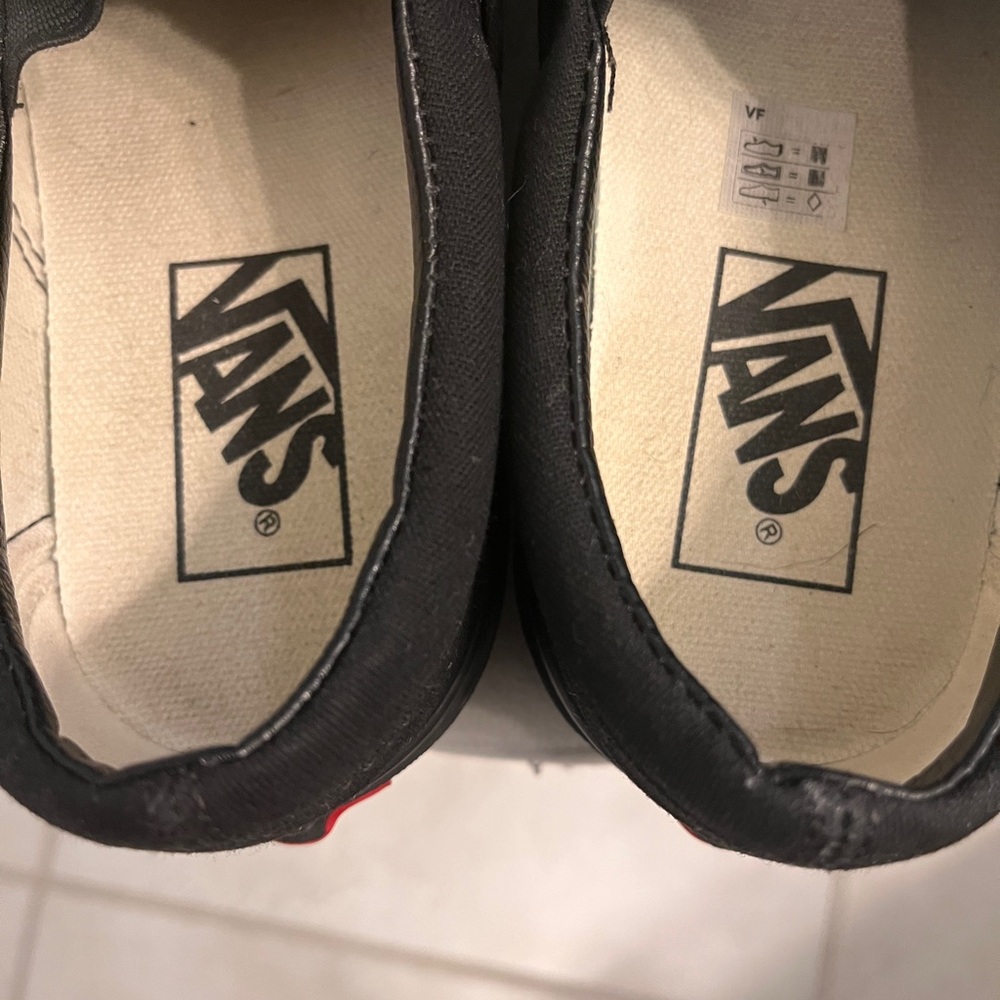Vans Classic Black Slip-On Sneakers - Picture 4 of 5